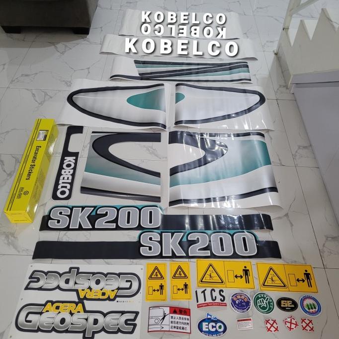 Sticker Kobelco Sk 200-8, Sk200-7 Debezzz