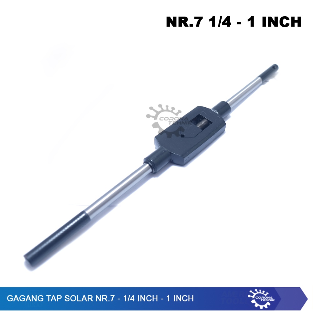 Nr.7 - Gagang Tap Solar - 1/4 Inch - 1 Inch (M5-M25)