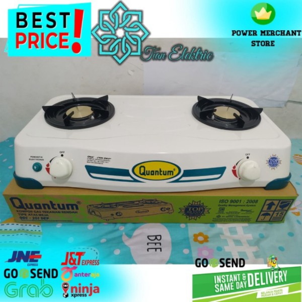 Dijual QUANTUM Gas Elektrik Limited QGC-201 DEP Tungku Kompor 2