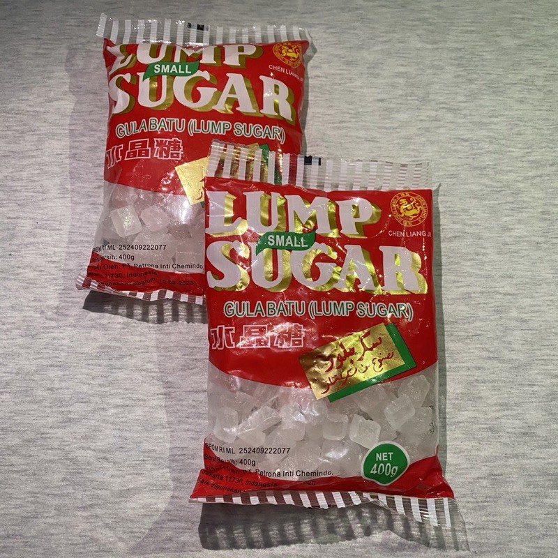 

GULA BATU LUMP SUGAR 100% GULA TEBU ASLI 400gr