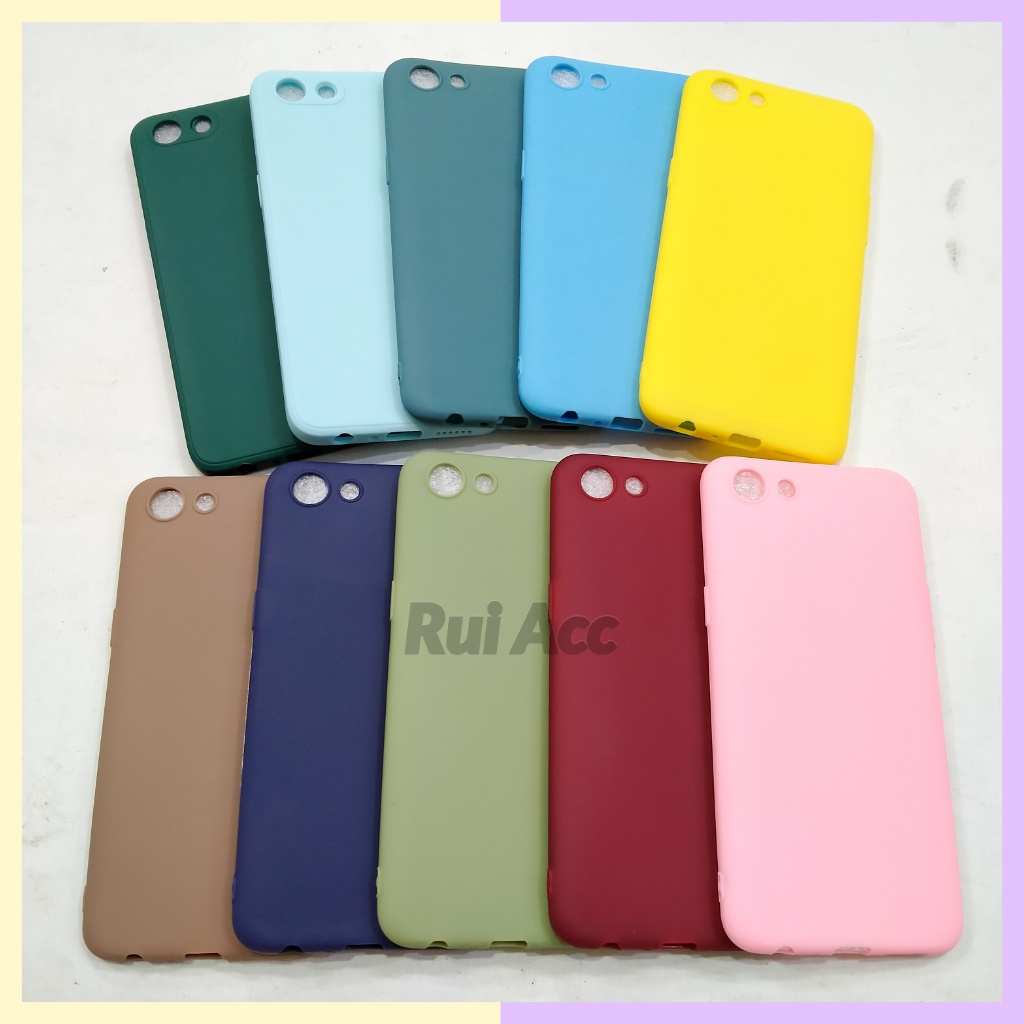 Jual Silikon Candy Oppo A83 Softcase Warna Warni Lentur Macaroon Pastel