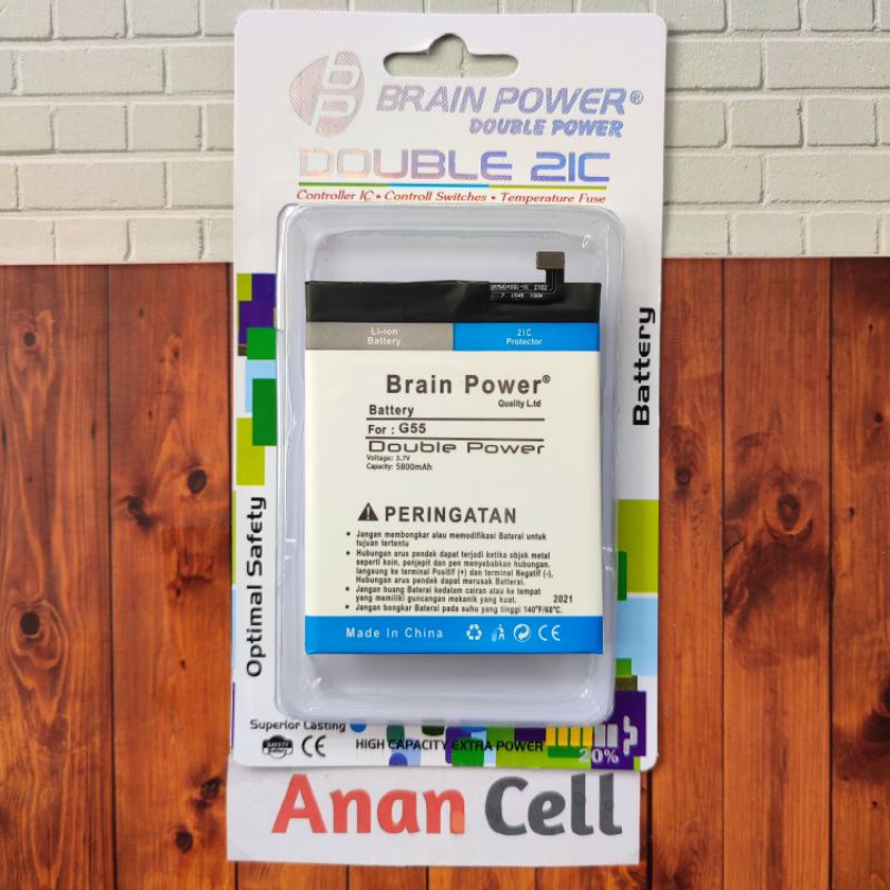 BATRE BATERAI LUNA G55 / G55 ELEVATE / BATRE LUNA G55