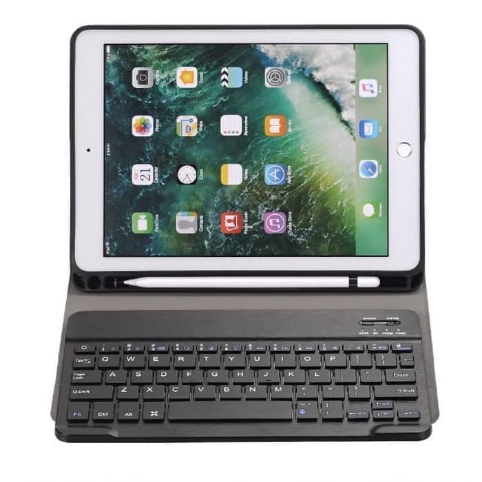 SMART KEYBOARD IPAD MINI 4 / 5 WITH PEN HOLDER BLUETOOTH PREMIUM CASE