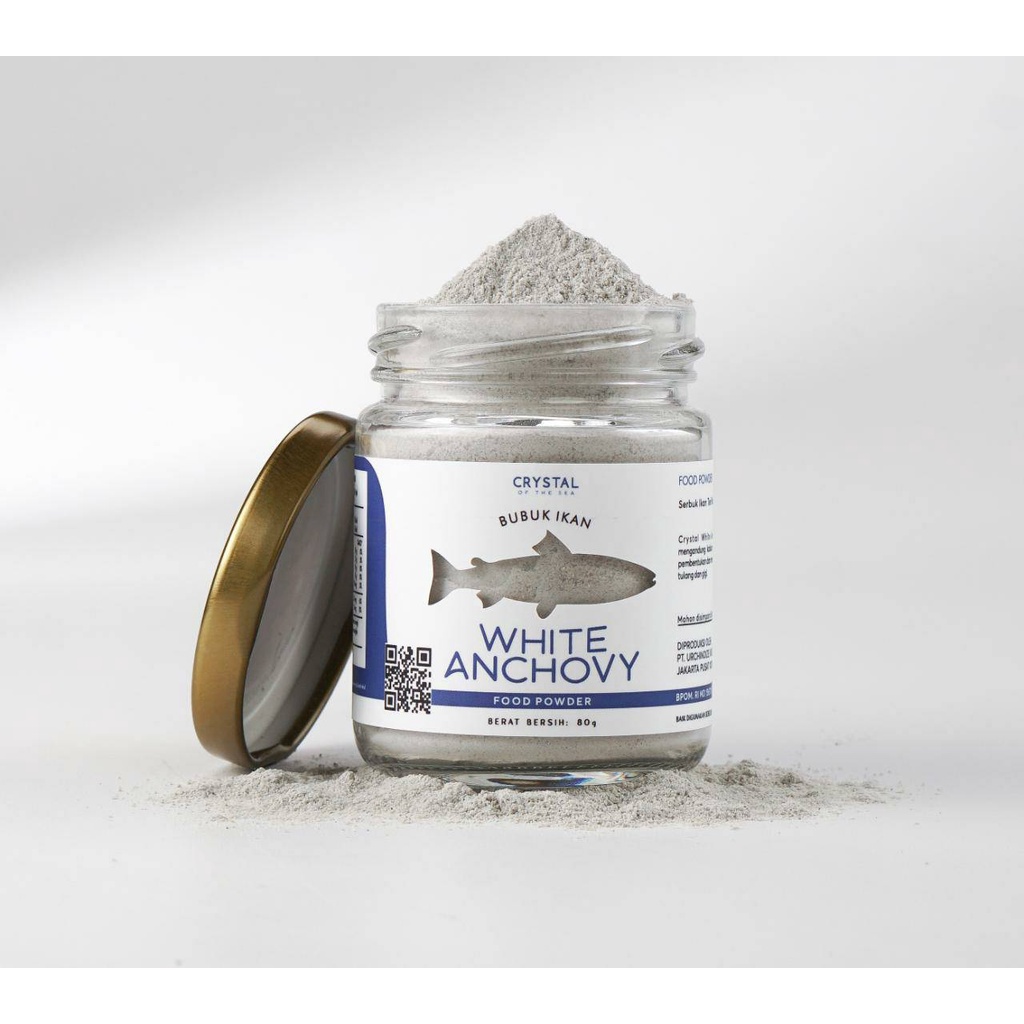 

RB Crystal of the Sea White Anchovy Powder 20g - Bubuk Ikan Teri Nasi