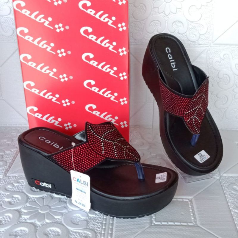 SANDAL WEDGES CALBI DAUN