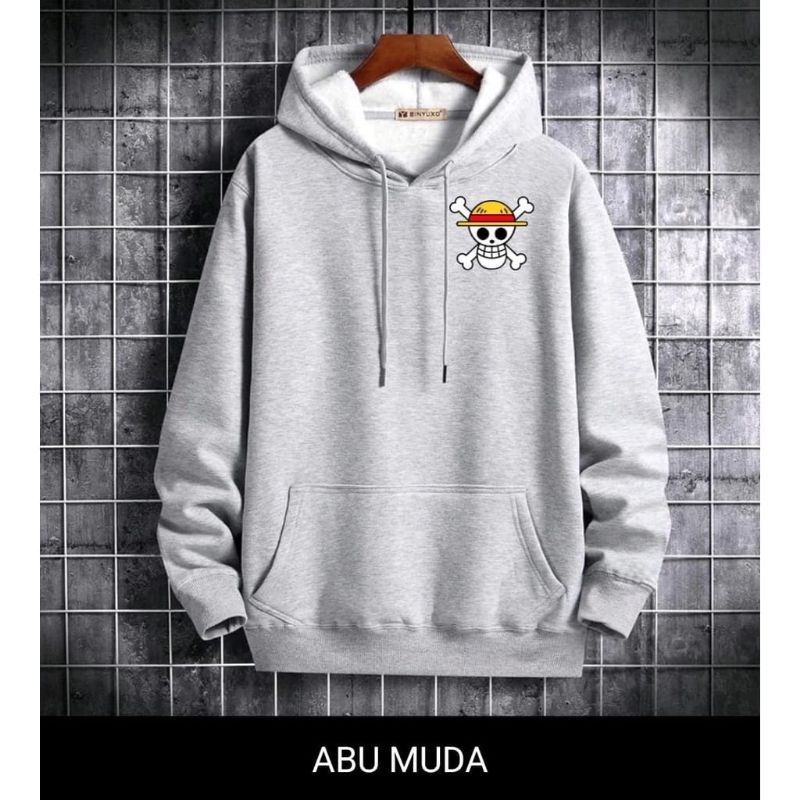 Hoodie 1PIECE  Pria wanita Unisex keren / Hoodie Distro Keren dan Trendy bahan Fleece