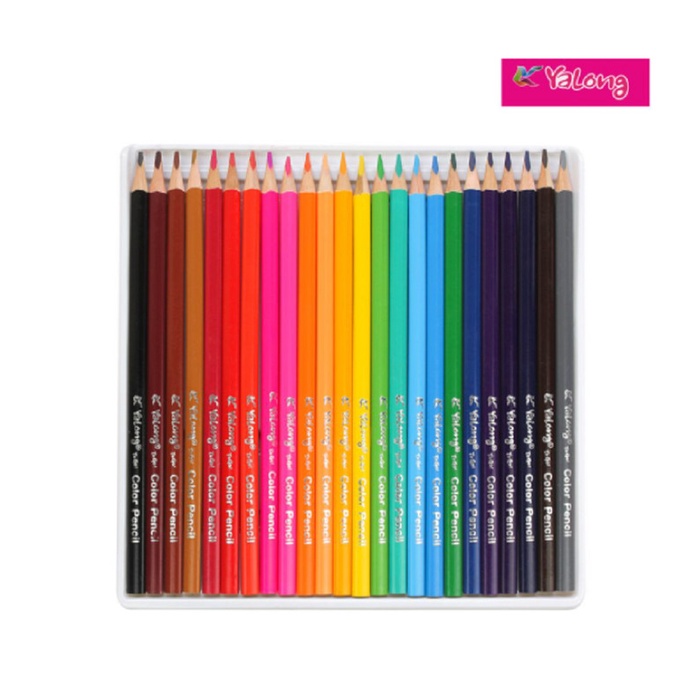 

Pensil Warna Yalong Flower Panjang Isi 24 Color Pencils Yalong Bagus