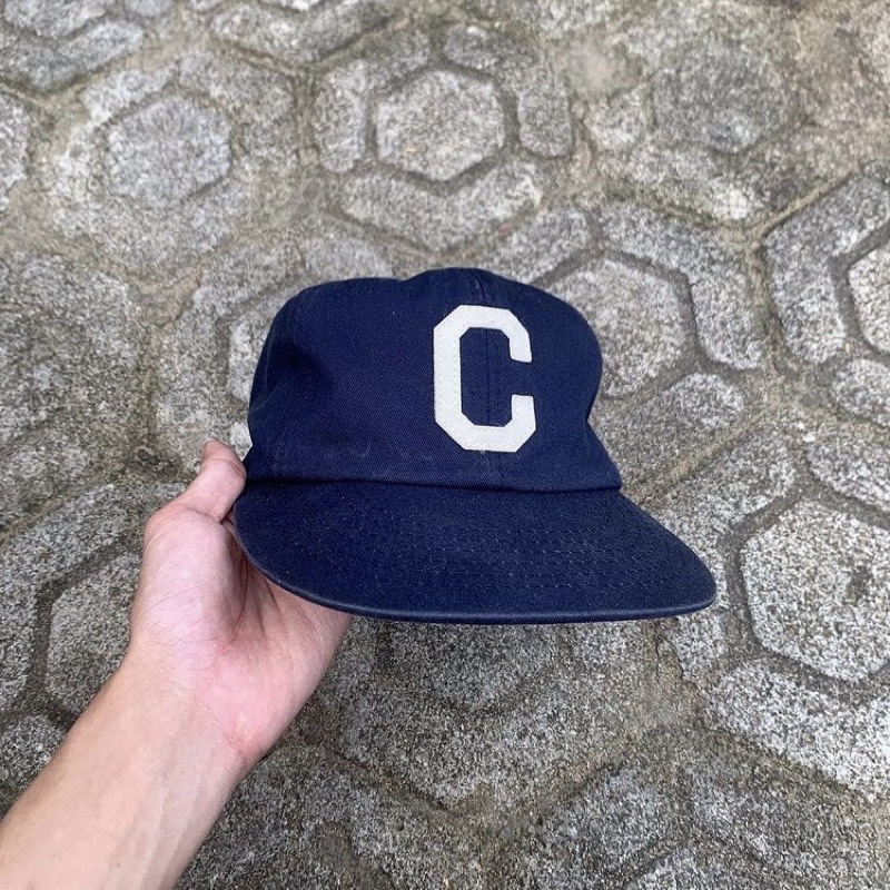 Topi Covernat Navy C logo Second