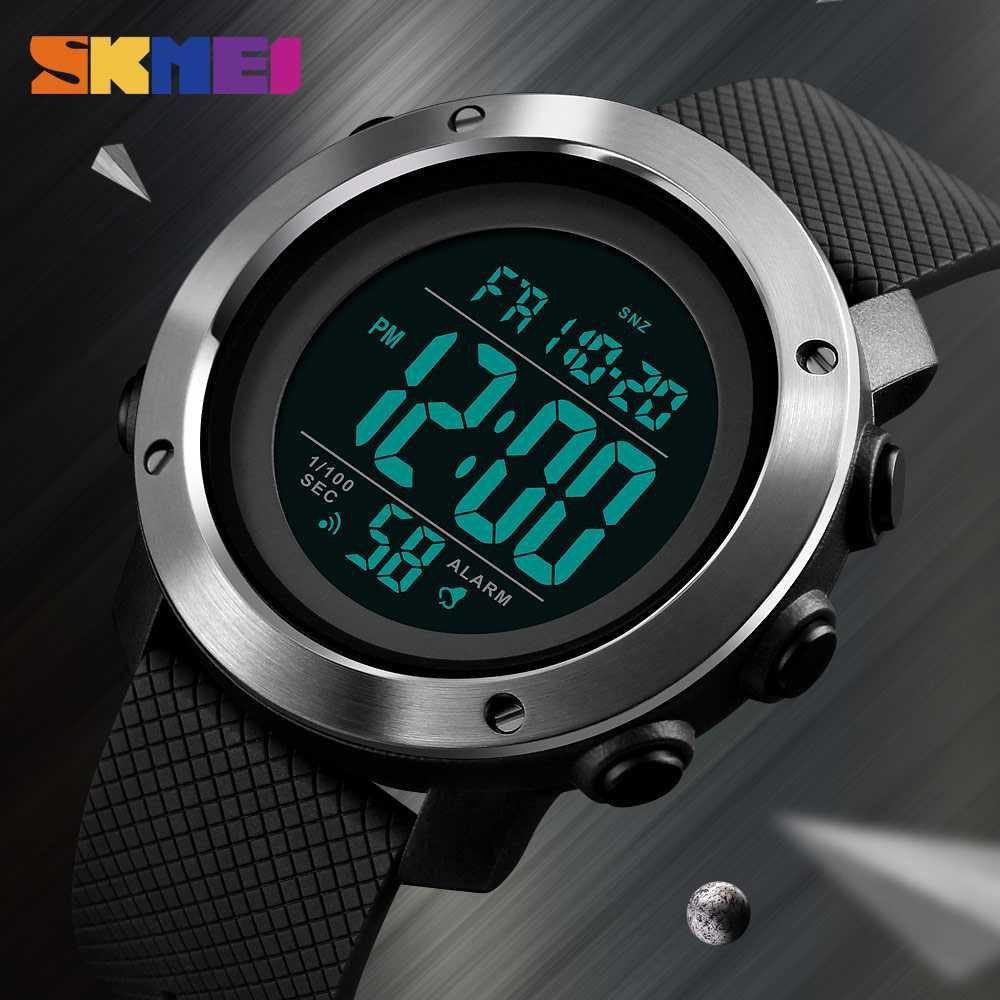 SKMEI Jam Tangan Digital Pria - 1434 [Hijau Hitam]