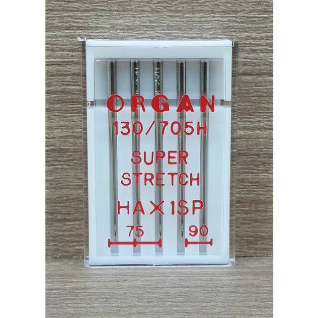 Organ Needles - Jarum Mesin Jahit Bahan Elastis Stretch untuk Mesin Jahit Portable