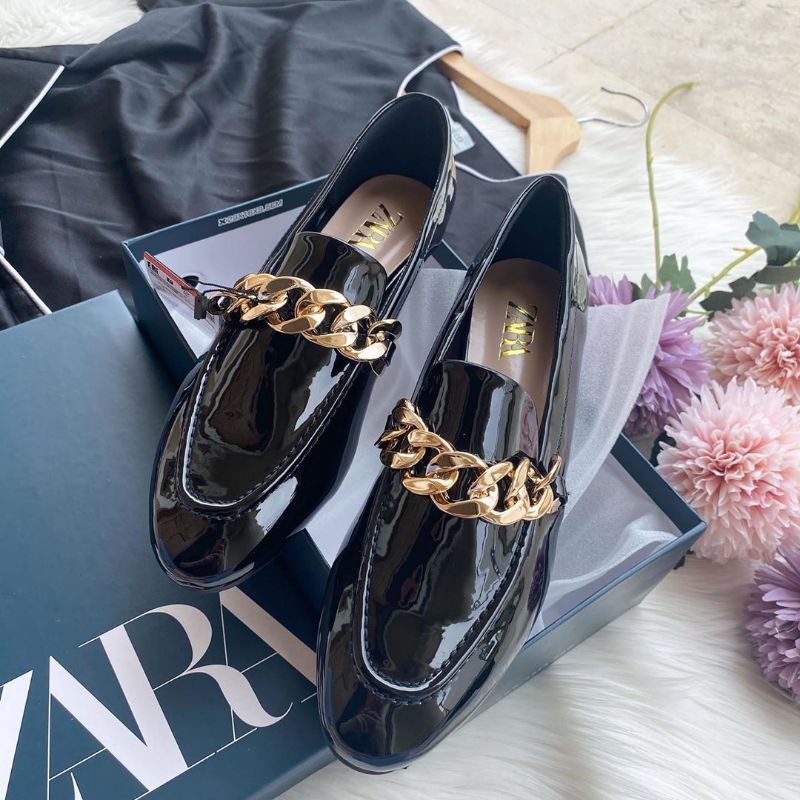 SEPATU WANITQ ZARA ZR-31 LOAFERS BEST SELLER
