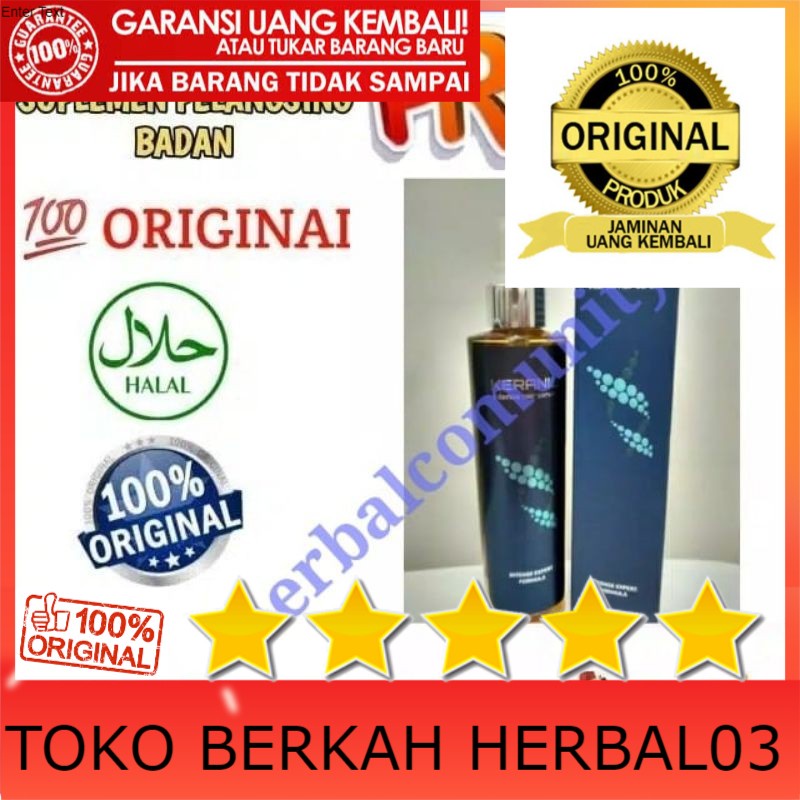 100% ASLI ( Bisa Cod ) Keraniq Hair Serum 100% Asli - Penumbuh Rambut -Kesehatan Penyubur Rambut Ata