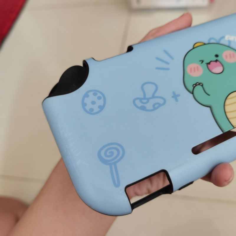 Nintendo Switch Lite Case Biru Casing Kartun Animasi