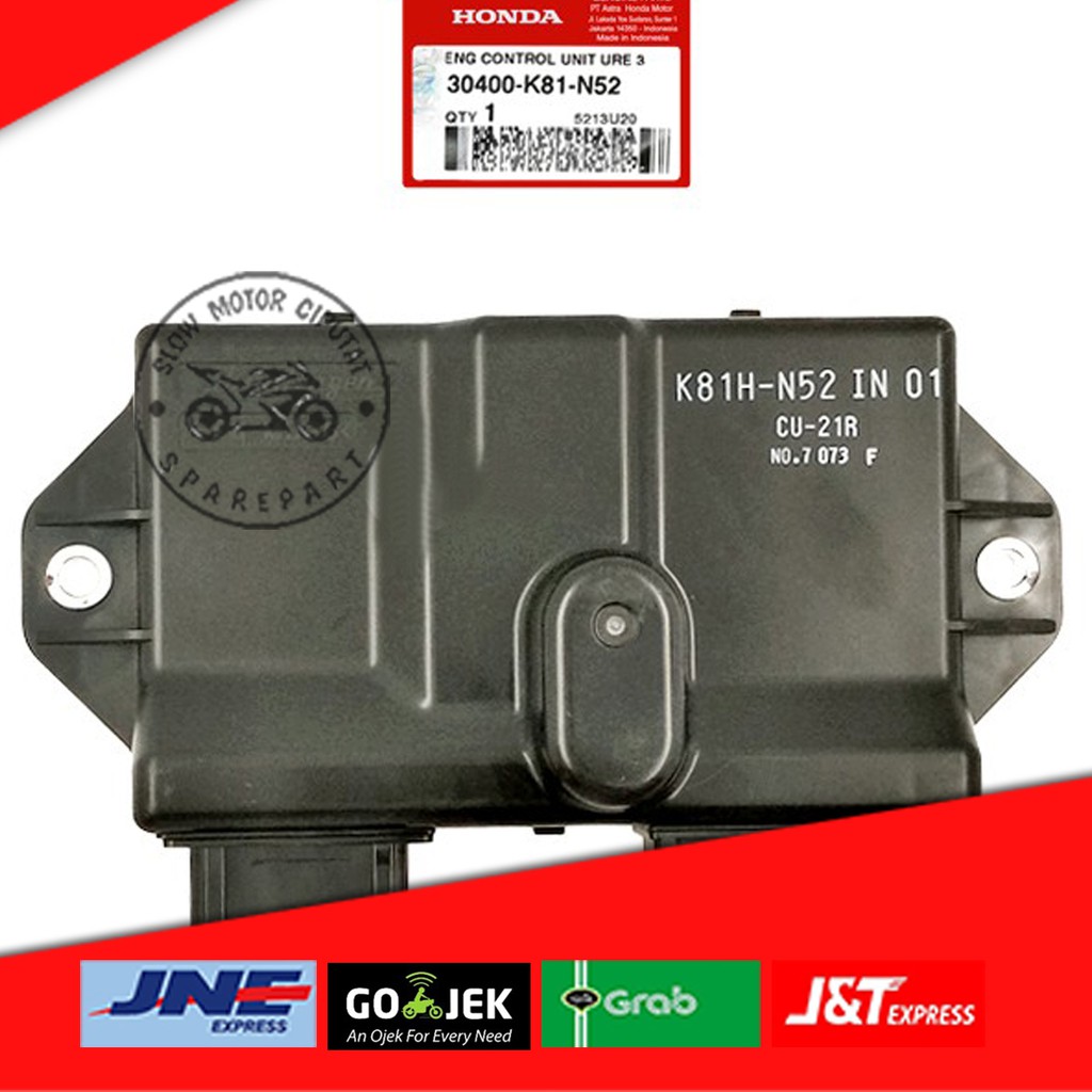 ECU ORI 30400-K81-N52 MOTOR HONDA BEAT ECO ESP 2016