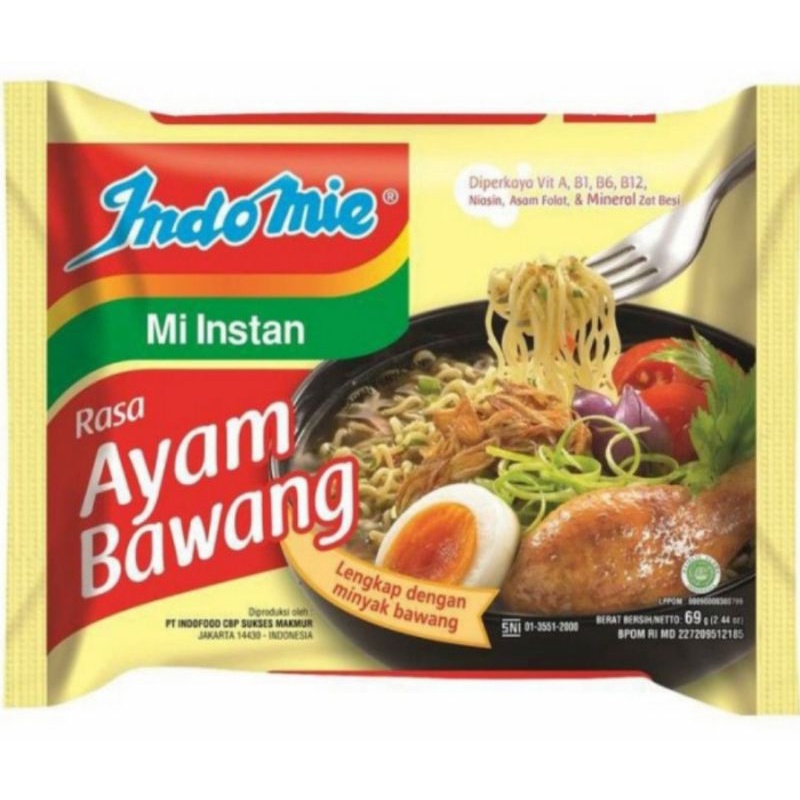 

MOOJOK-Indomie Ayam Bawang mi instan 69gram enak murah