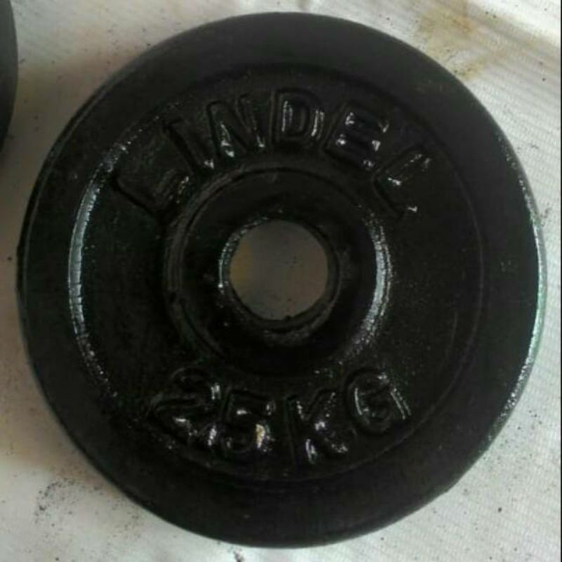 Plate Barbell Dumbell 2,5kg BAHAN BESI
