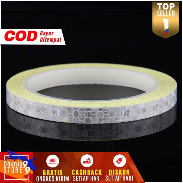 Stiker Sepeda MTB Bike Reflective Tape Adhesive Sticker Speda Gunung Stickers Onthel Murah