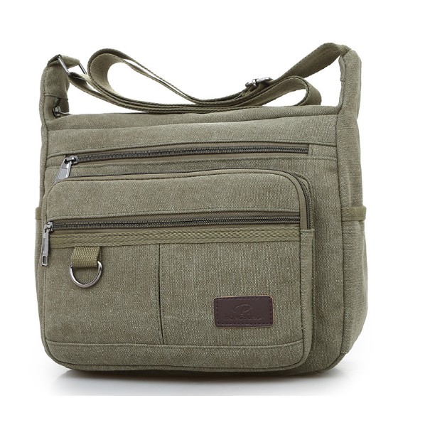 B535 Tas Selempang Slempang Pria / Shoulder Bag Sling Bag Kanvas