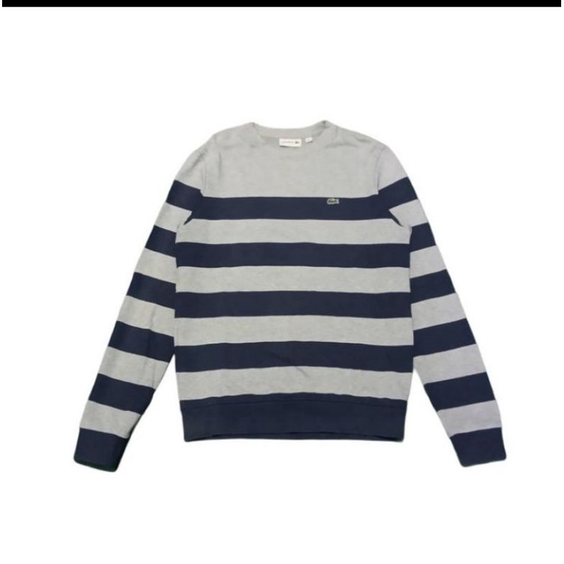 Crewneck Lacoste Stripe Second