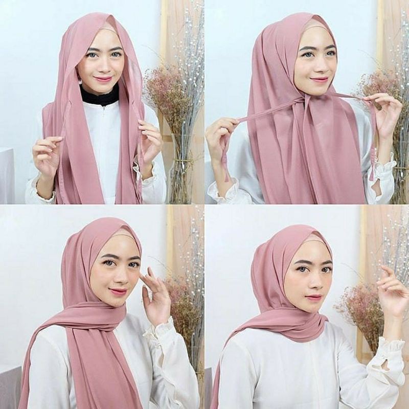 PREMIUM JILBAB PASHMINA TALI DIAMOND ITALIANO HIJAB INSTAN PASHMINA SABYAN