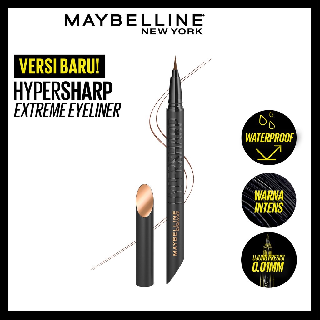 ★ BB ★ Maybelline Hypersharp Extreme Liquid Eyeliner - Eye MakeUp - Waterproof Eyeliner