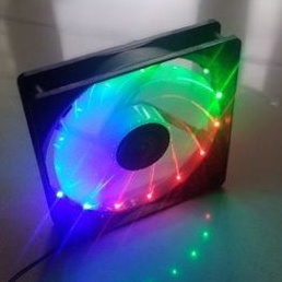 Infinity FAN Casing 12 Cm LED FIXED RGB ( RED, GREEN, BLUE , IDE MOLEX )