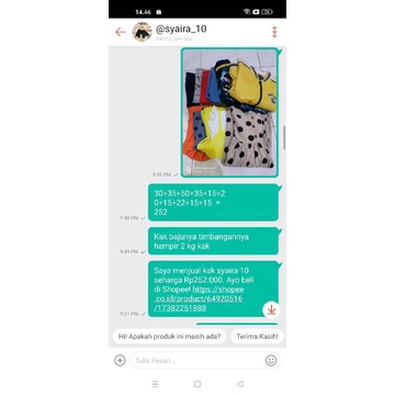 PHP COD nama akun Syaira 10