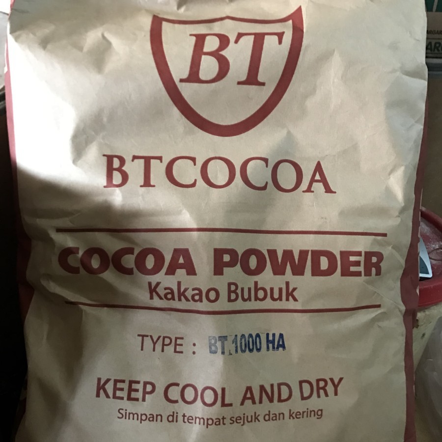 Bubuk Cokelat Cocoa Cocoa Powder Dark Chocolate BT Cocoa 1000HA Repack 1kg