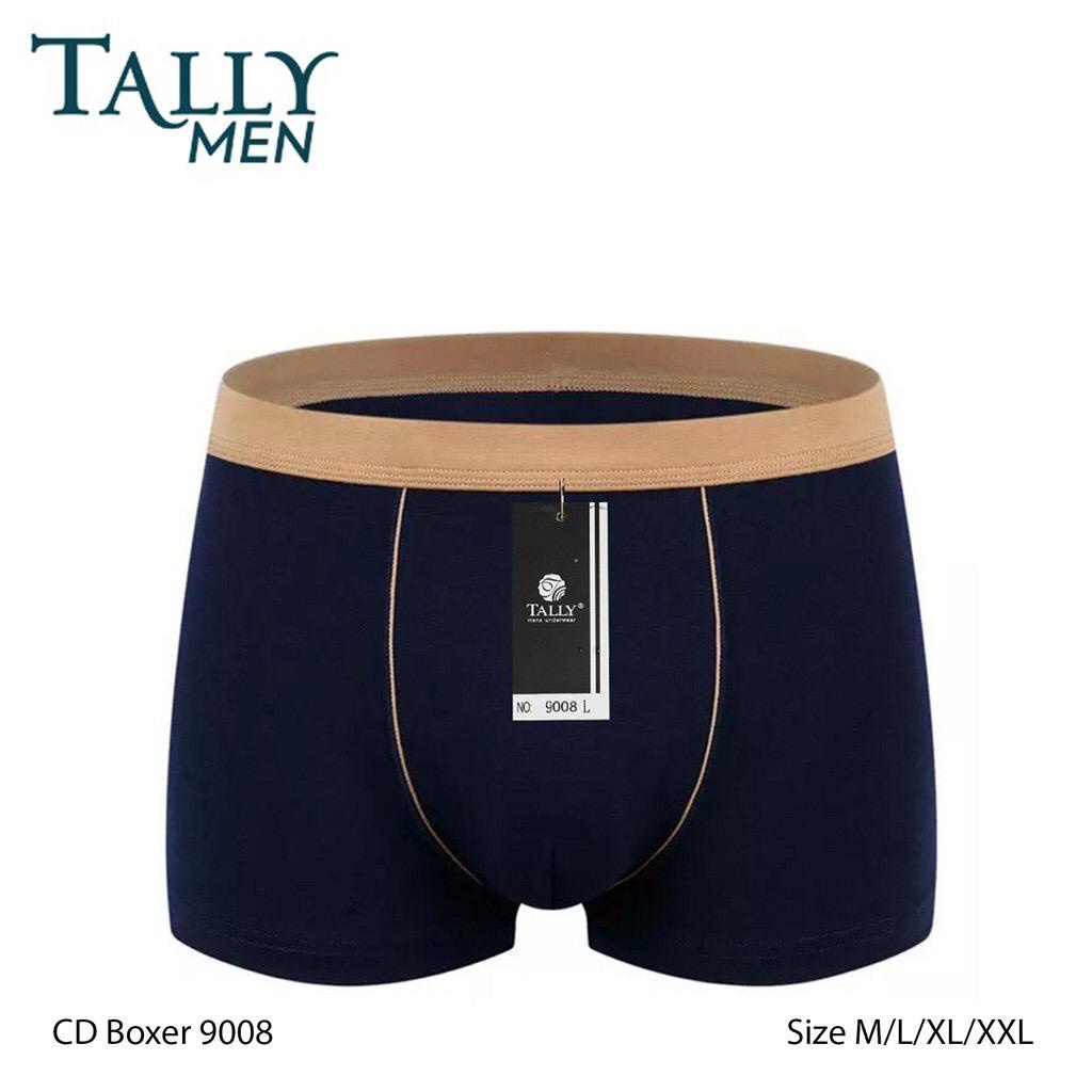 CD BOXER PRIA TALLY 9008 I SIZE M - XXXL Harga Per 1 Pc - BAHAN BAMBUU SUPER LEMBUT - BOXER PRIA DEWASA KATUN - BOXER COWOK LAKI TALLY - BOXER TALLY - ARA98STORE-