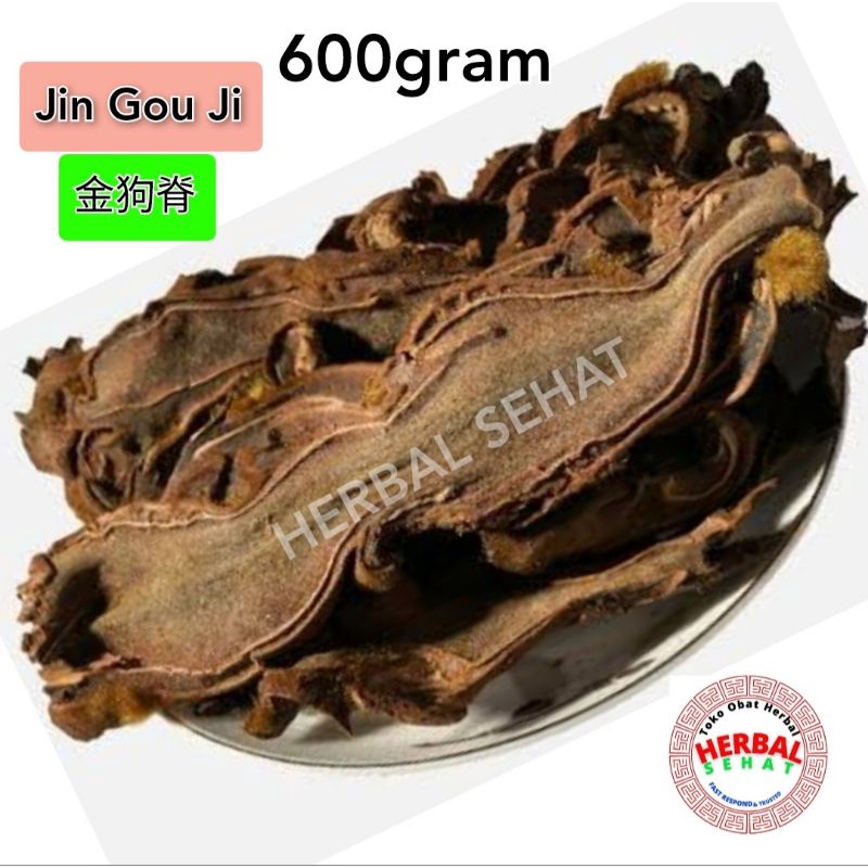 

Jin Mao Gou Ji 600gram Jin Gou Ji / Gouji Rhizoma Cibotii