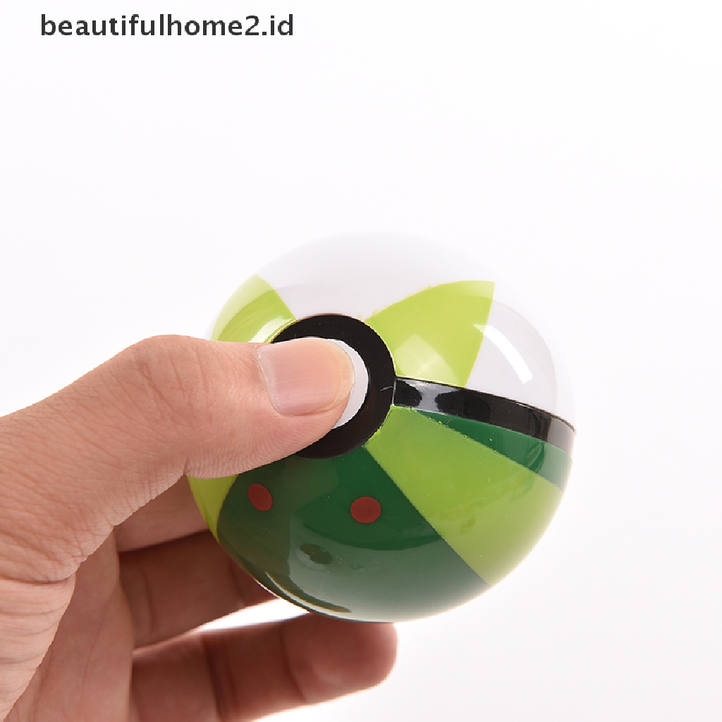 (Beautifulhome2.Id) 1pc Mainan Bola Pokemon Bahan Plastik Untuk Anak-Anak