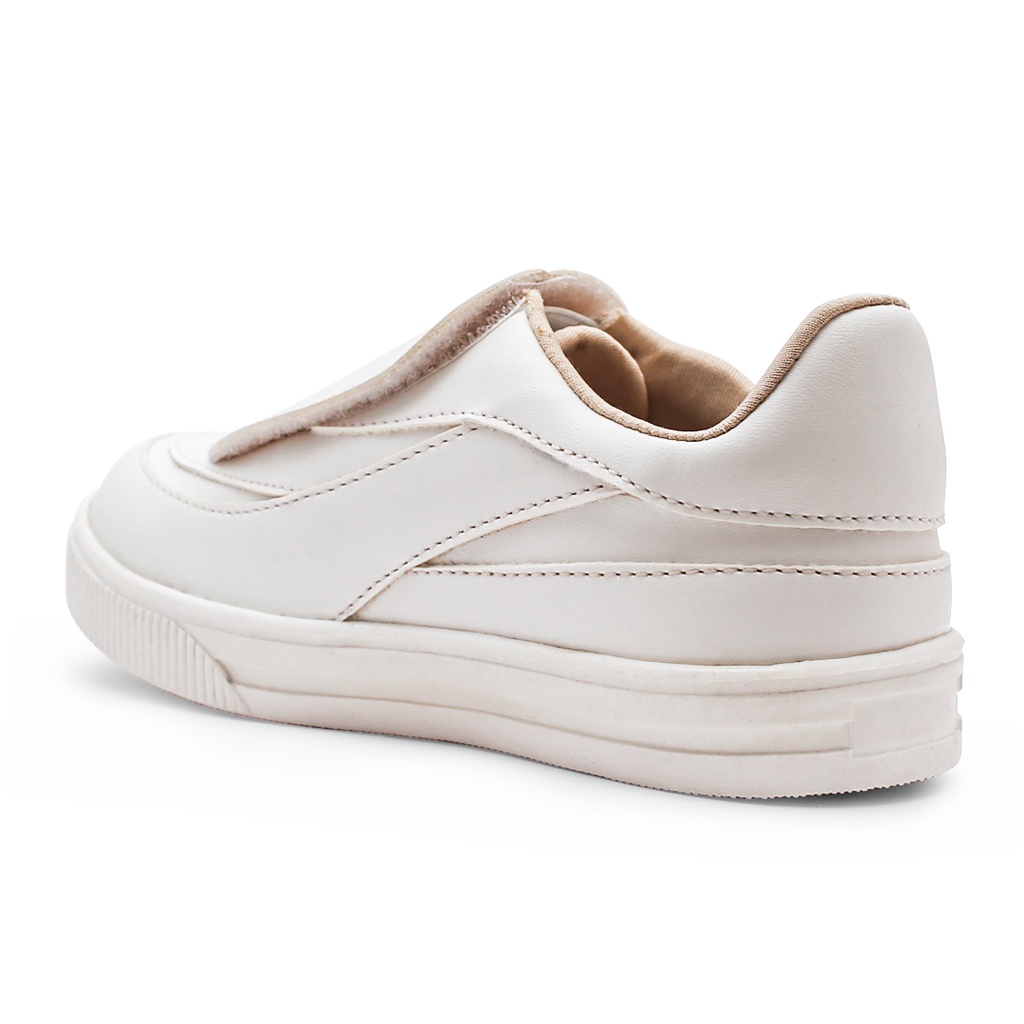 Khakikakiku  Zeal White Sugar Slip On