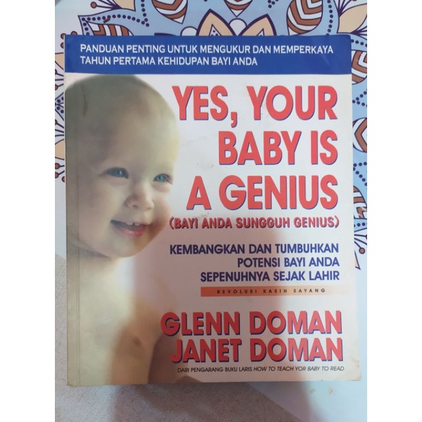 PRELOVED Yes, Your Baby Is A Genius by Glenn Doman