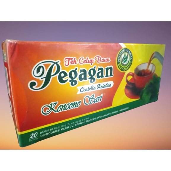 

Teh Celup Daun Pegagan Kencono Sari Dijamin Original