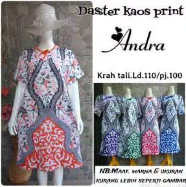 [Fashion Wanita] DASTER batik | ruffle |kekinian | murah