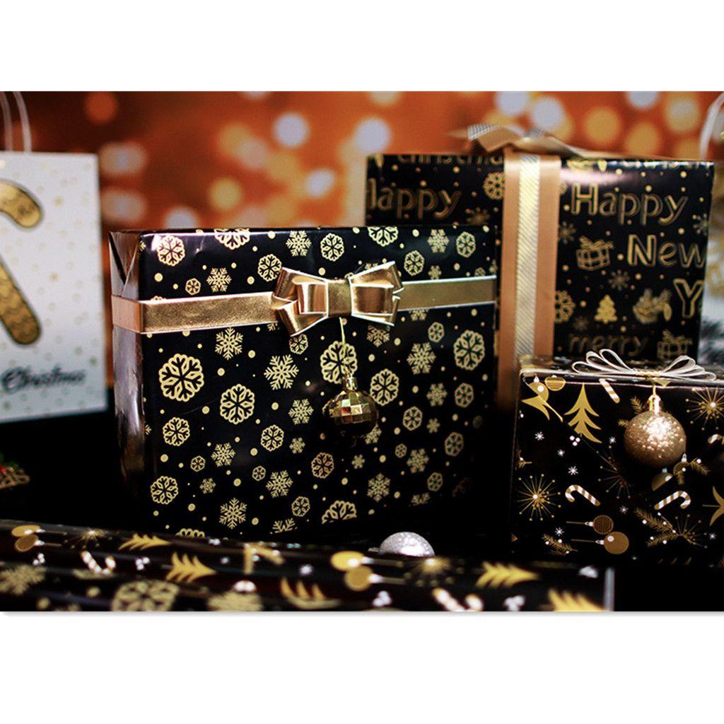 R-flower Wrapping Paper Tahan Lama Tahun Baru Xmas Merry Christmas Bungkus Kado