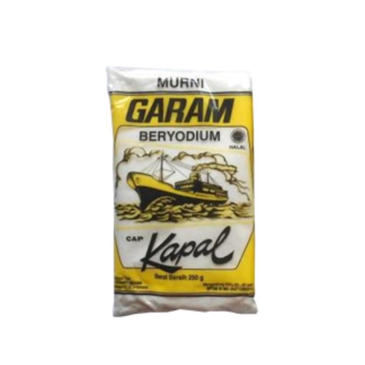 

Garam Cap Kapal Beryodium isi 250gram