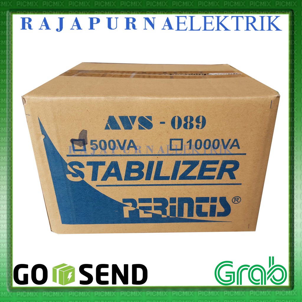 STABILIZER AVS PERINTIS 500VA - 500 VA ORIGINAL