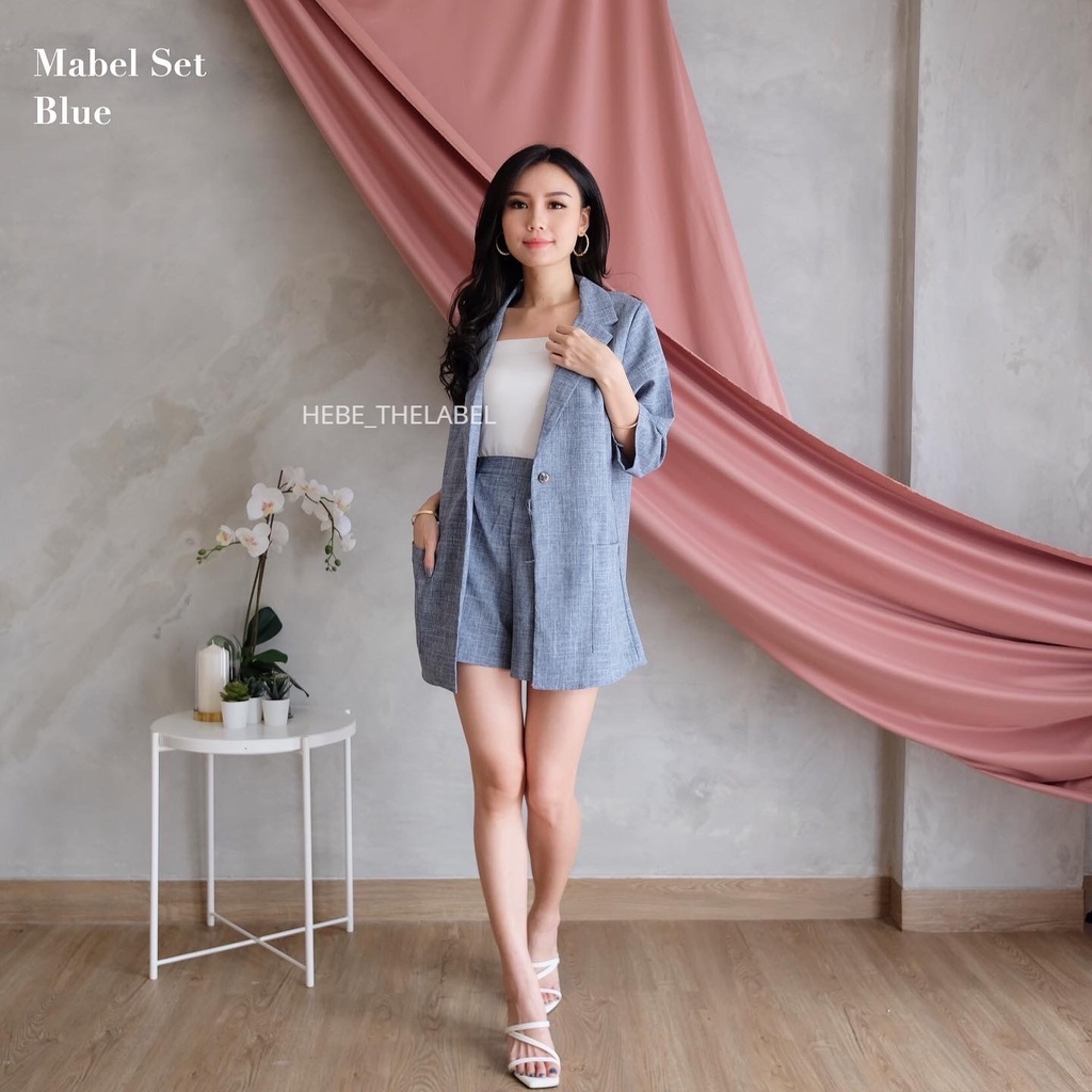 Mabel Set - Blazer Celana Setelan Wanita