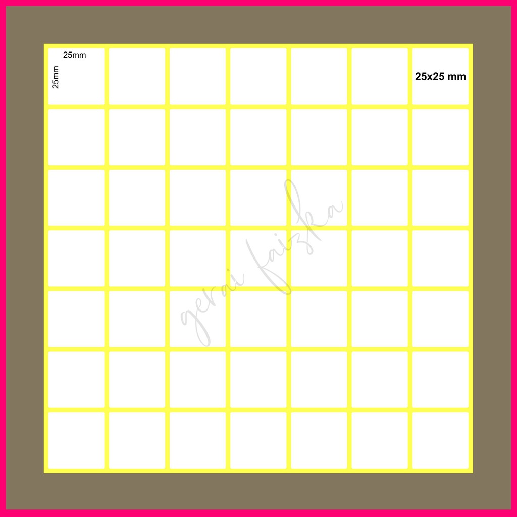 

2,5X2,5 cm LABEL STICKER 106/LABEL UNDANGAN