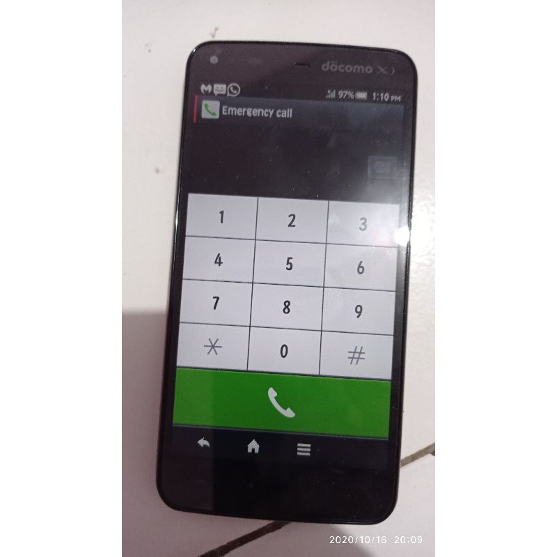 hp sharp aquos sh01f docomo