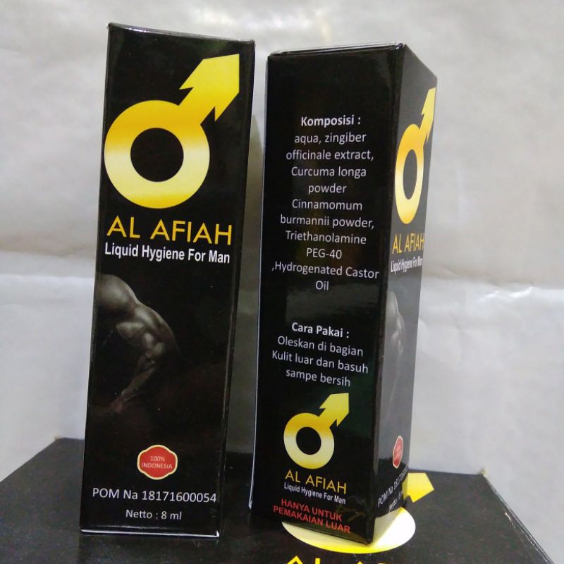 

herbal oles al afiah black stone asli original