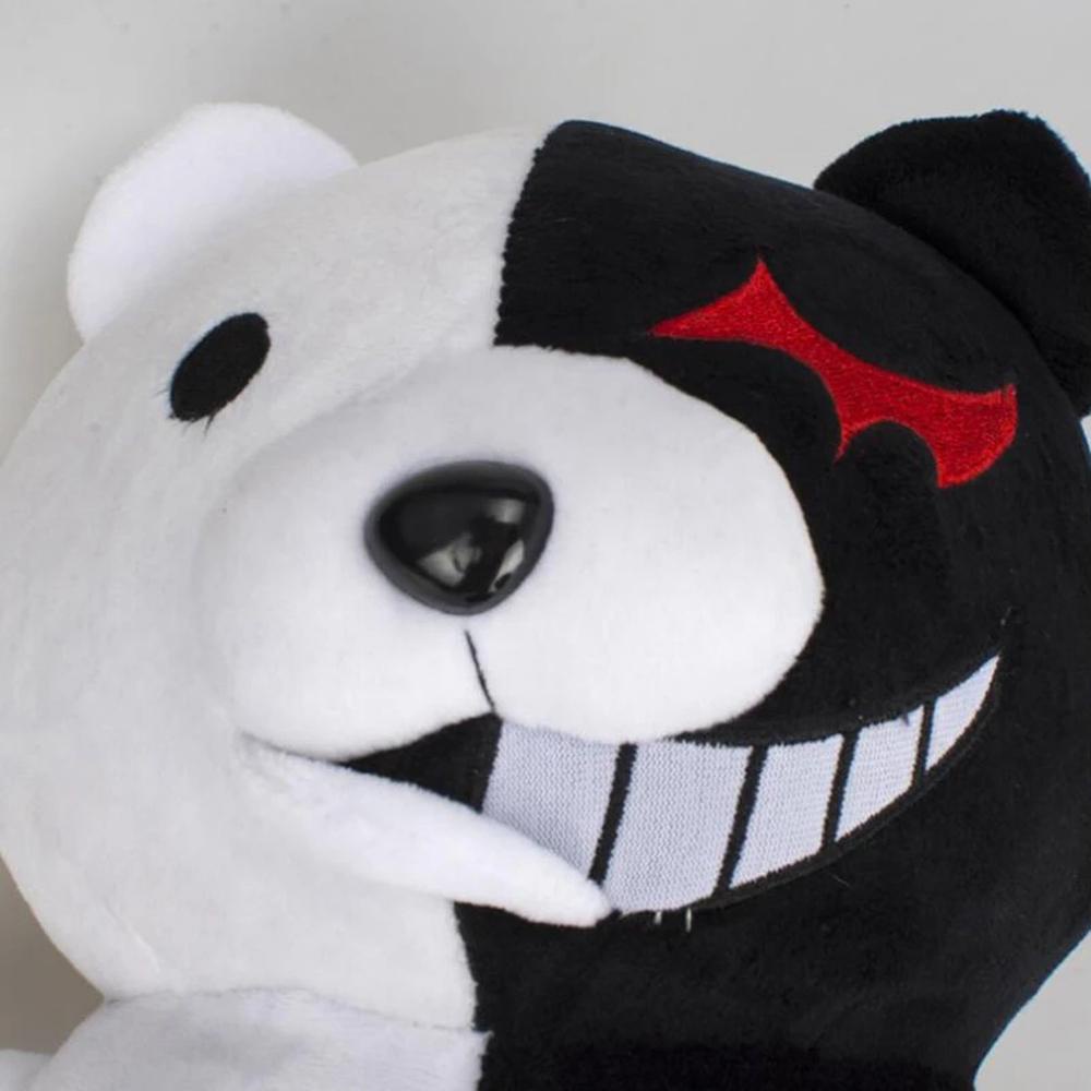 Needway   Dangan Ronpa Super Danganronpa Boneka Mainan Boneka Binatang Boneka Beruang Hitam &amp; Putih Lembut