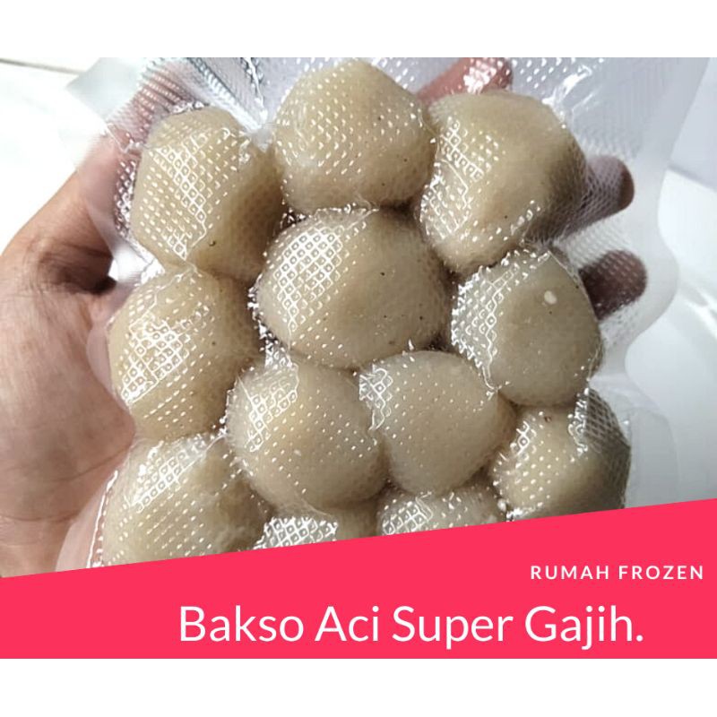 

Bakso Aci Super Gajih Sapi / Cilok Gajih Instant Isi 12 Pcs Lezat Bergizi Anti Lengket Baso Aci