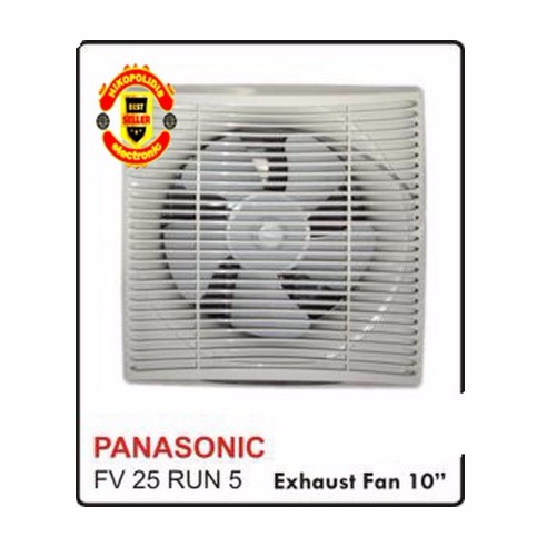 Wall Exhaust Fan PANASONIC 10 FV25RUN5/Dinding Panasonic 10 inch