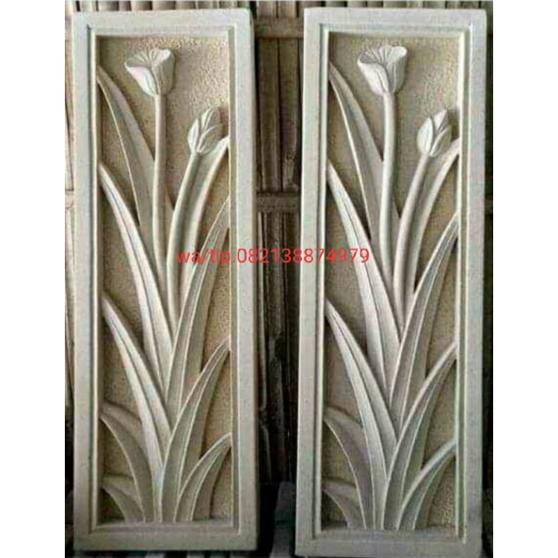 mini relief batu alam