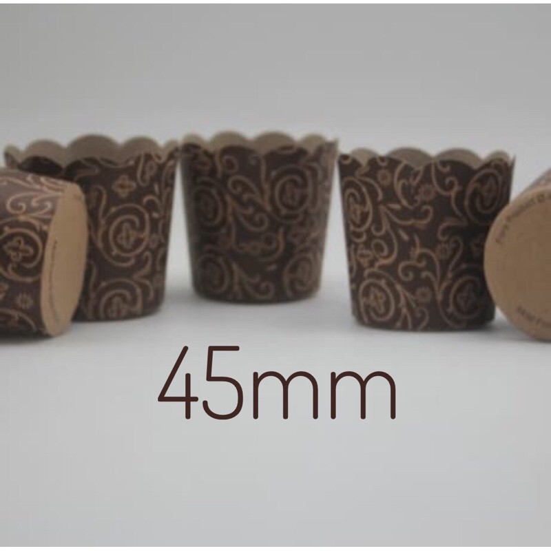 FORA Bruder Cup 45x50mm isi 25pcs Muffin Cup Baking Cup Pattiserie