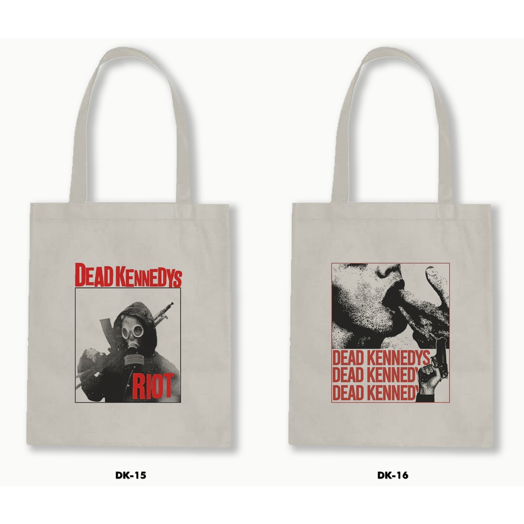 TOTE BAG BLACU - DEAD KENNEDYS 01