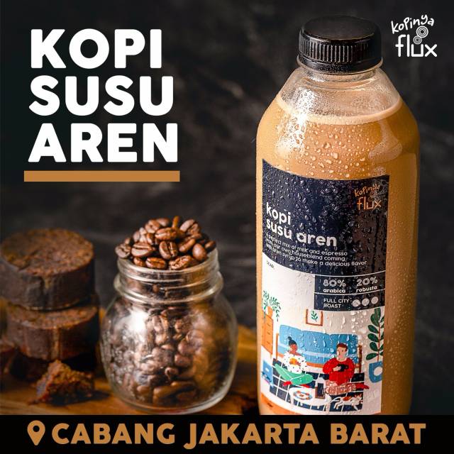 

Kopi Susu Aren 1 Liter - Kopi 1 Liter by Kopinya Flux