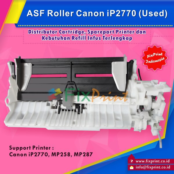 ASF Roller Canon iP2770 MP258 MP287 Roll Penarik Kertas Printer ip2770 mp258 mp287